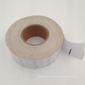 rouleau d&#39;étiquettes linerless de matériel de papier thermique avec le prix inférieur